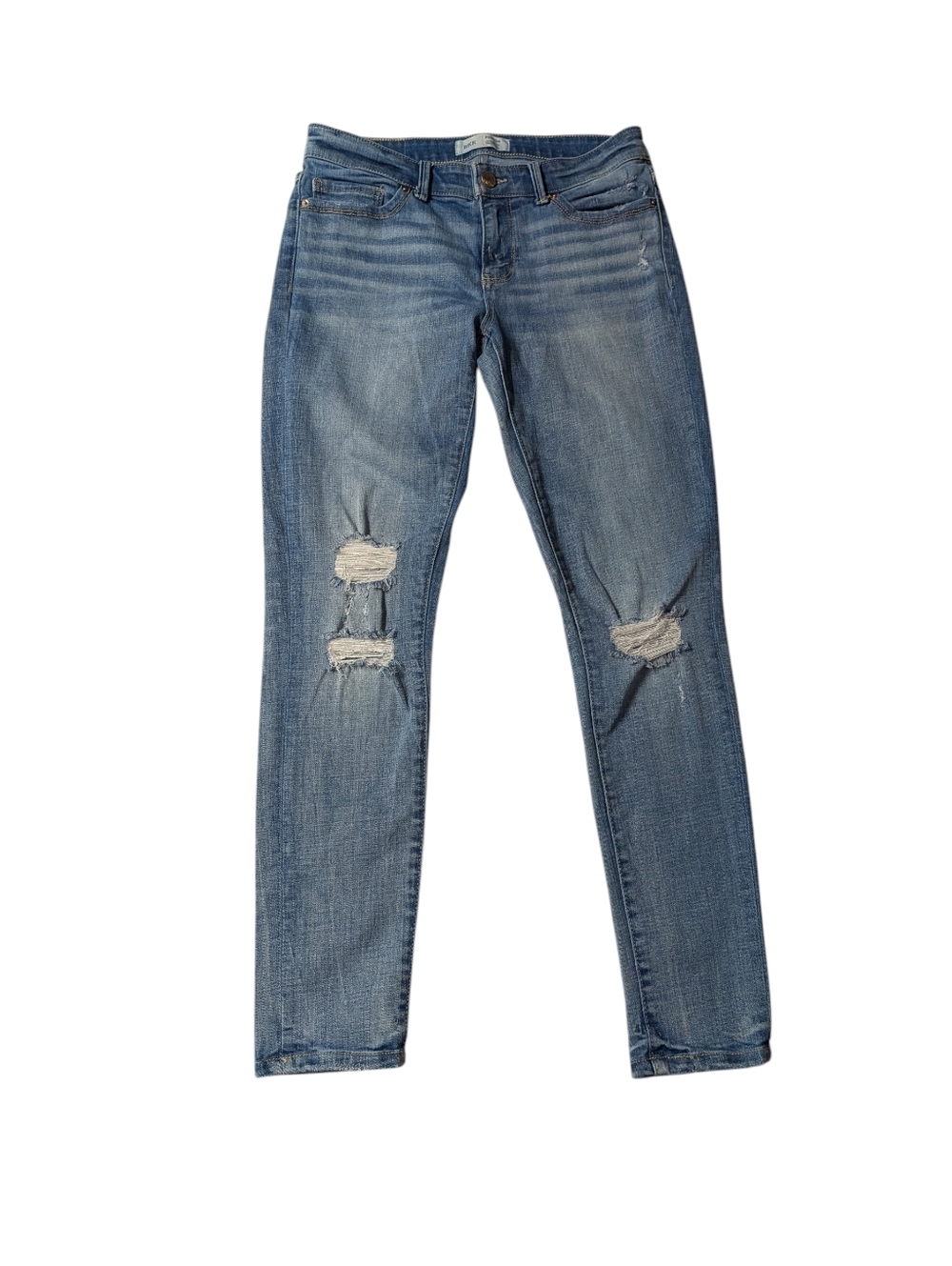 Bke Payton Mid Rise Ankle Skinny Jeans